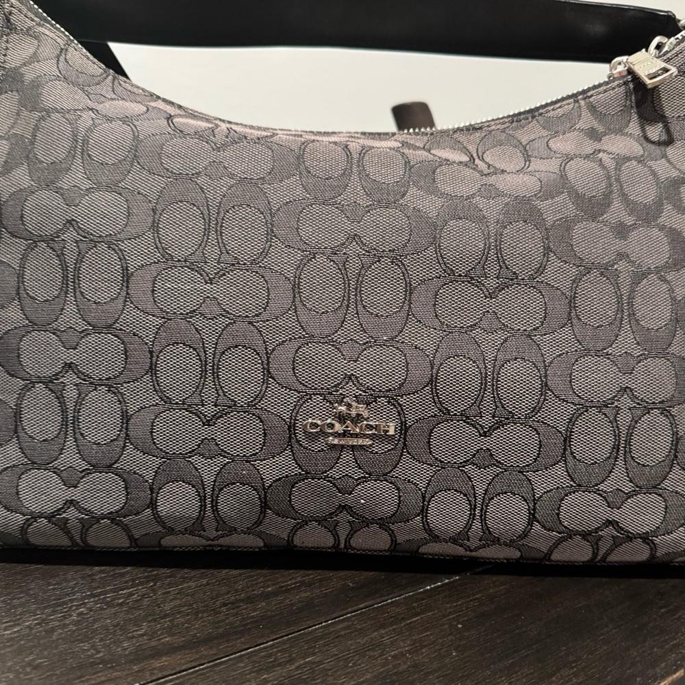 Coach F58284 East/West Celeste Signature C Hobo Style Convertible Handbag in EUC - Picture 2 of 10